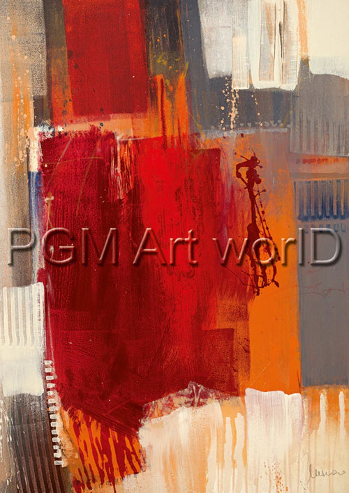 PGM FCU 701M Francesco Cusumano Astratto colorato I Stampa Artistica 21x30cm | Yourdecoration.it