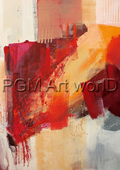 PGM FCU 702M Francesco Cusumano Astratto colorato II Stampa Artistica 21x30cm | Yourdecoration.it