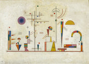 PGM WK 53 Wassily Kandinsky Ernst Spass Stampa Artistica 70x50cm | Yourdecoration.it