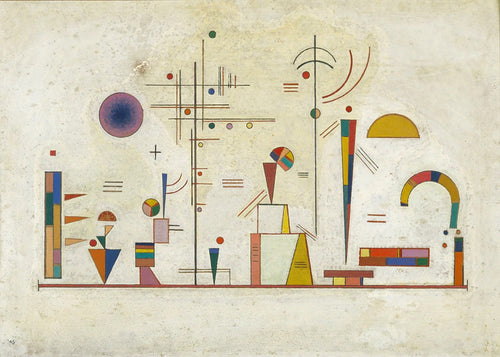 PGM WK 53 Wassily Kandinsky Ernst Spass Stampa Artistica 70x50cm | Yourdecoration.it