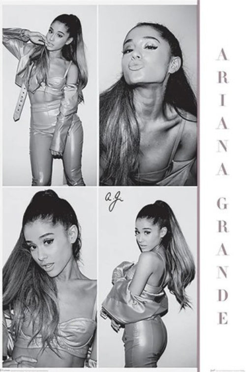 Poster Ariana Grande Black And White 61x91.5cm Grupo Erik PP33929 | Yourdecoration.it