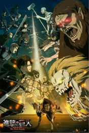 Poster Attack On Titan Paradis Vs Marley 61x91 5cm Grupo Erik GPE5832 | Yourdecoration.it