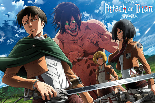 Poster-Attack-On-Titan-Ready-To-Fight-91-5x61cm-Abystyle-GBYDCO979 | Yourdecoration.it