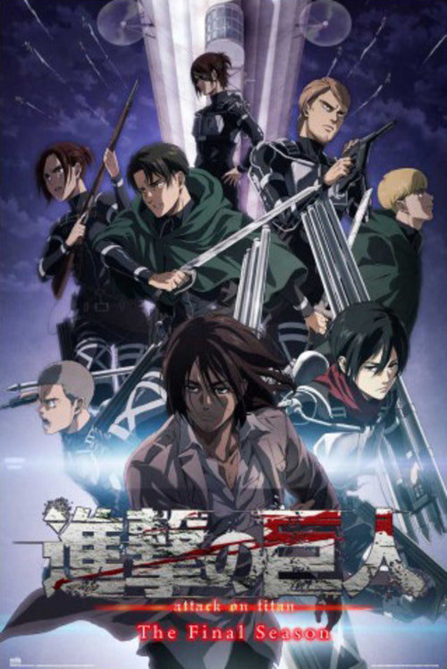 Poster Attack On Titan The Final Season 61x91 5cm Grupo Erik GPE5833 | Yourdecoration.it