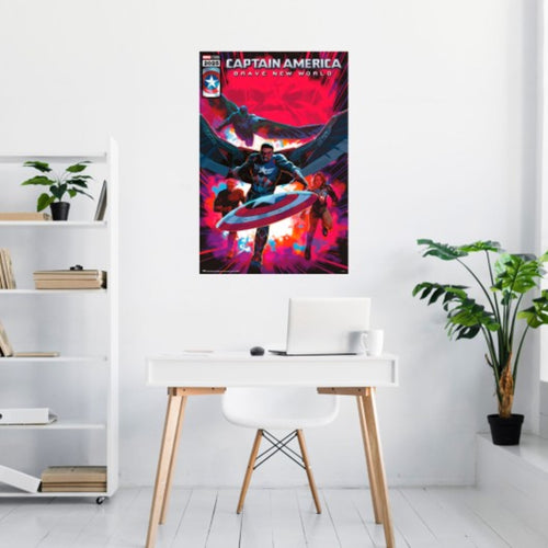 Poster Captain America Brave New World Comic 61x91 5cm Grupo Erik GPE5944 2 | Yourdecoration.it