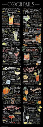 Poster Cocktail 53x158cm Grupo Erik PPGE8114 | Yourdecoration.it