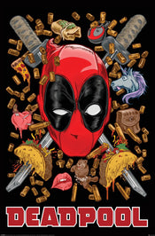 Poster Deadpool Chimichanga 61x91 5cm PP2402114 | Yourdecoration.it