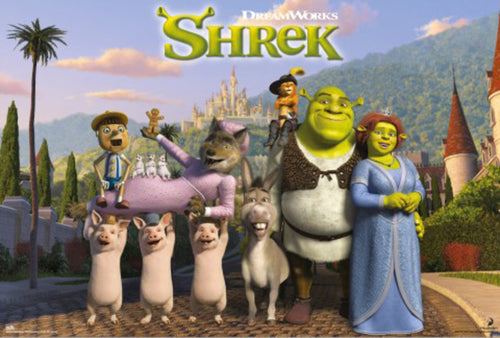 Poster Dreamworks Shrek 91 5x61cm Grupo Erik GPE5904 | Yourdecoration.it