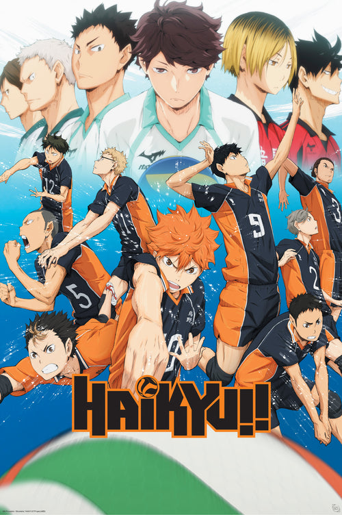 Poster Haikyu Key Art Season 1 61x91 5cm Abystyle GBYDCO506 | Yourdecoration.it