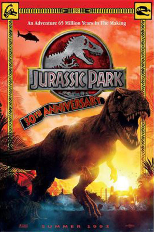 Poster Jurassic Park 30Th Anniversary 61x91 5cm Pyramid PP35214 | Yourdecoration.it