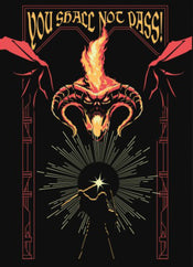 Poster Lord Of The Rings Balrog Glow In The Dark 61x91 5cm Grupo Erik GPEPR011 Glow In The Dark | Yourdecoration.it