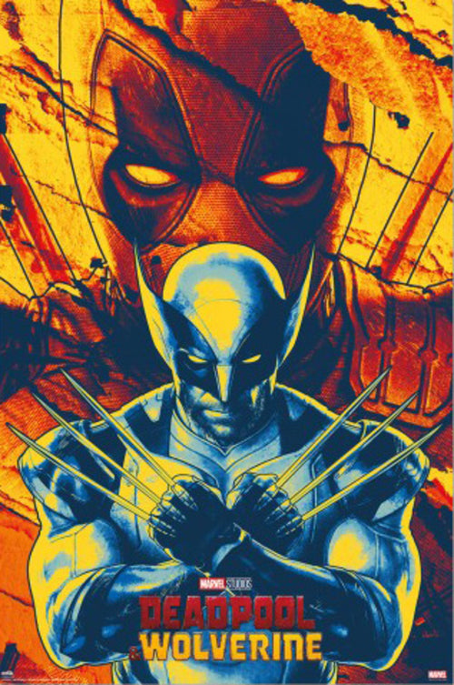 Poster Marvel Deadpool And Wolverine 3 61x91 5cm Grupo Erik GPE5877 | Yourdecoration.it