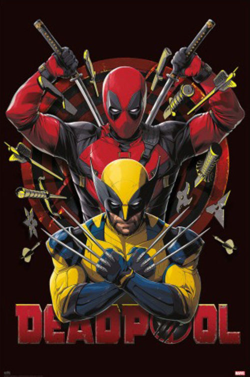 Poster Marvel Deadpool Wolverine 2 61x91 5cm Grupo Erik GPE5846 | Yourdecoration.it