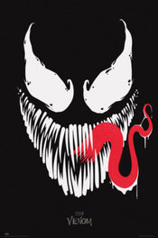 Poster Marvel Venom Black Face 61x91 5cm Grupo Erik GPE5884 | Yourdecoration.it