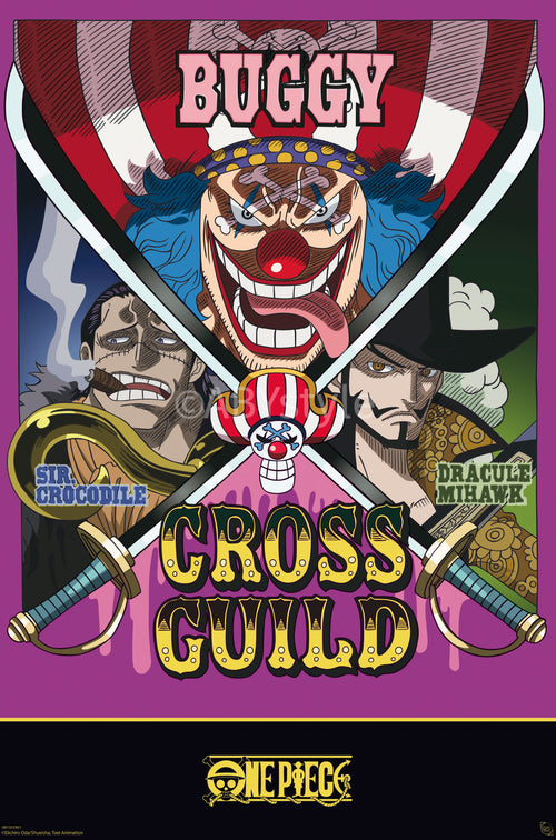 Poster One Piece Cross Guild 61x91 5cm Abystyle GBYDCO621 | Yourdecoration.it