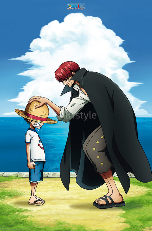 Poster One Piece Shanks And Luffy 61x91 5cm GBYDCO602 | Yourdecoration.it