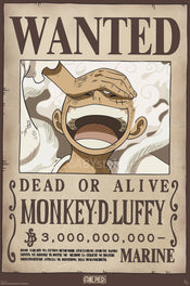 Poster One Piece Wanted Luffy Wano 61x91 5cm Abystyle GBYDCO617 | Yourdecoration.it