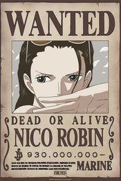 Poster One Piece Wanted Nico Robin Wano 38x52cm Abystyle GBYDCO644 | Yourdecoration.it