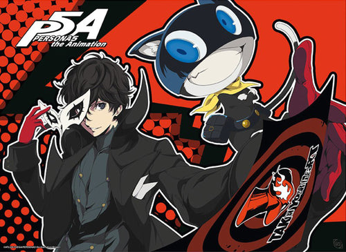 Poster Persona 5 Joker And Mona 52x38cm Abystyle GBYDCO333 | Yourdecoration.it