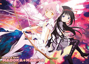 Poster Puella Magi Madoka Magica Goddes Madoka And Homura 52x38cm Abystyle GBYDCO337 | Yourdecoration.it