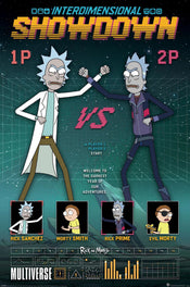 Poster Rick And Morty Showdown 61x91 5cm PP35425 | Yourdecoration.it