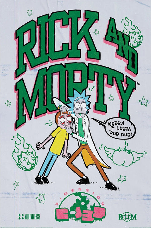 Poster Rick and Morty Bodega Universe 61x91 5cm PP2401358 | Yourdecoration.it