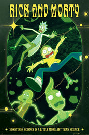 Poster Rick and Morty Rave Rickrival 61x91 5cm PP35423 | Yourdecoration.it