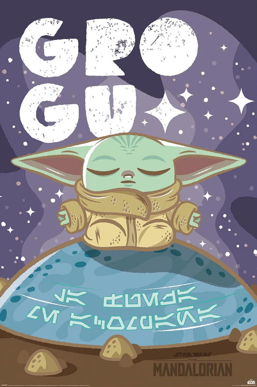 Poster Star Wars The Mandalorian Grogu Cuteness 61x91 5cm Pyramid PP35295 | Yourdecoration.it