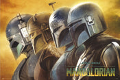 Poster Star Wars The Mandalorian Mandalorians 91 5x61cm Grupo Erik GPE5769 | Yourdecoration.it