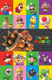 Poster Super Mario Characters 61x91 5cm PP2402577 | Yourdecoration.it