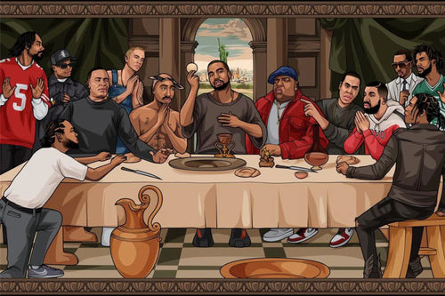 Poster The Last Supper of Hip Hop 91 5x61cm Pyramid PP35358 | Yourdecoration.it