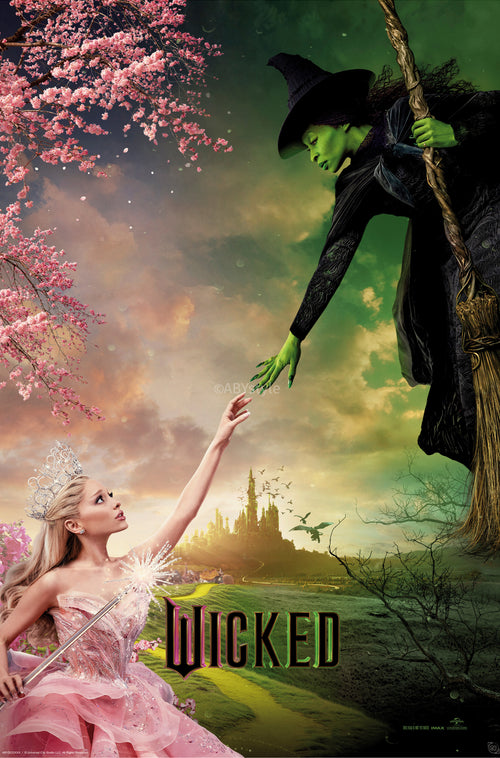 Poster Wicked Elphaba And Glinda 61x91 5cm Abystyle GBYDCO701 | Yourdecoration.it