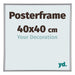 Posterframe 40x40cm Argento Plastica Paris Dimensione | Yourdecoration.it