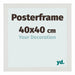 Posterframe 40x40cm Bianco Opaco MDF Parma Dimensione | Yourdecoration.it