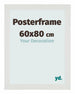 Posterframe 60x80cm Bianco Opaco MDF Parma Dimensione | Yourdecoration.it