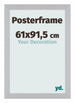 Posterframe 61x91,5cm Argento MDF Parma Dimensione | Yourdecoration.it