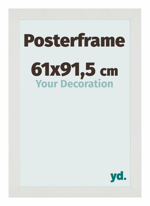 Posterframe 61x91,5cm Bianco Opaco MDF Parma Dimensione | Yourdecoration.it