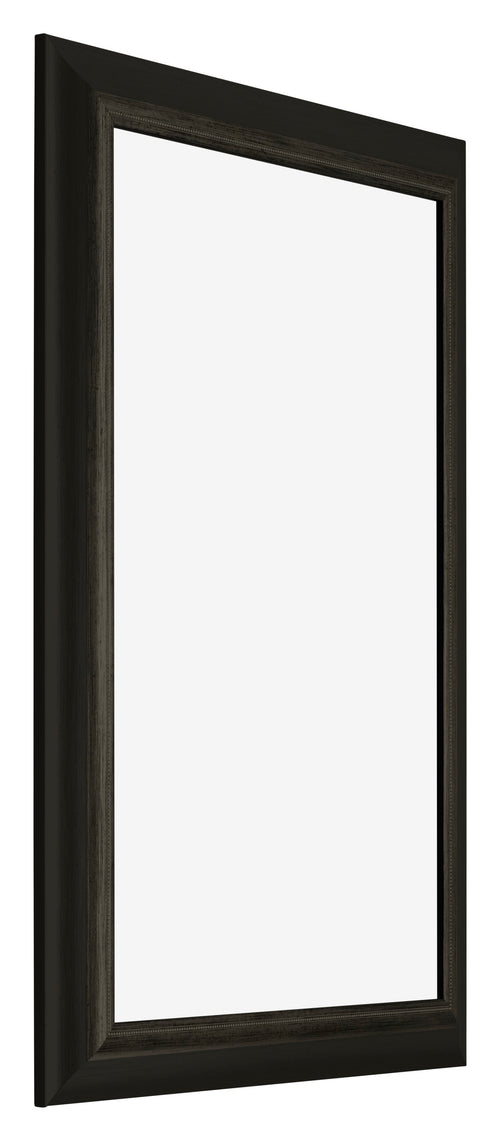 Sheffield Legna Cornice 20x30cm Nero Oro Spazzato Davanti Obliquo | Yourdecoration.it