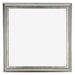 Sheffield Legna Cornice 25x25cm Argento Nero Spazzato Davanti | Yourdecoration.it