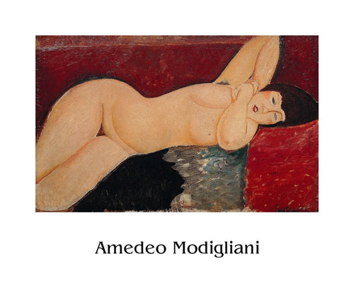 Stampa Artistica Amedeo Modigliani Liegender Akt ll xcm AMO 2001 PGM.webp