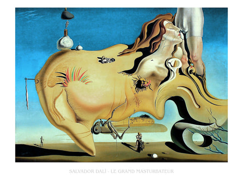 Stampa Artistica Salvador Dali Le Grand Masturbateur 80x60cm SD 510 PGM | Yourdecoration.it