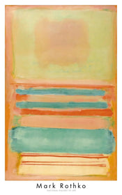 Stampa d Arte Mark Rothko No 7 No 11 1949 63 5x101 5cm MKR 858 PGM | Yourdecoration.it