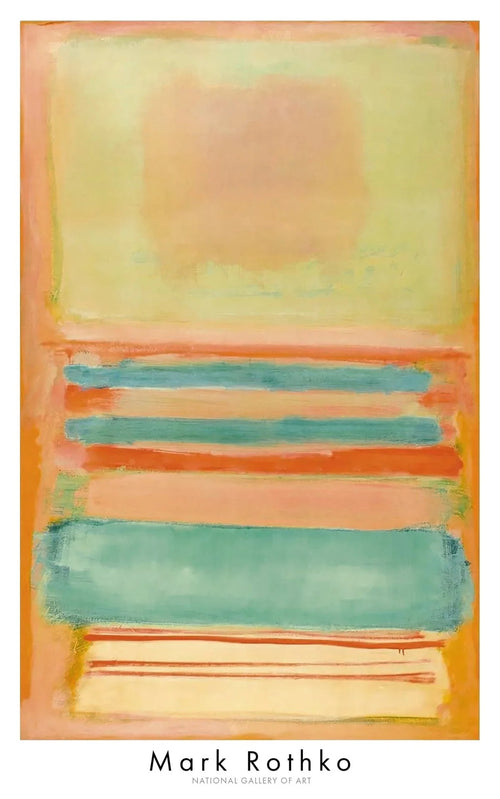 Stampa d Arte Mark Rothko No 7 No 11 1949 63 5x101 5cm MKR 858 PGM | Yourdecoration.it