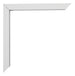 Virginia Alluminio Cornice 18x24cm Bianco Angolo | Yourdecoration.it