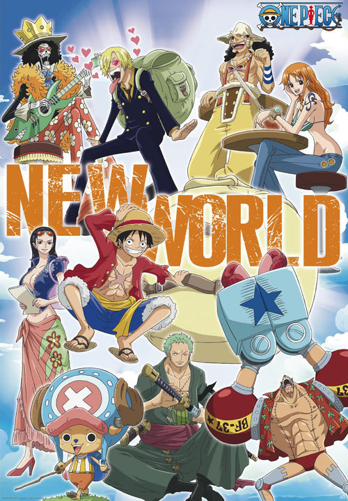 One Piece New World Team Poster 61X91 5cm | Yourdecoration.it