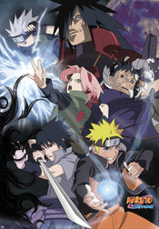 Naruto Shippuden Group Ninja War Poster 61X91 5cm | Yourdecoration.it