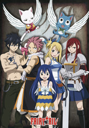 Fairy Tail Group Poster 61X91 5cm | Yourdecoration.it