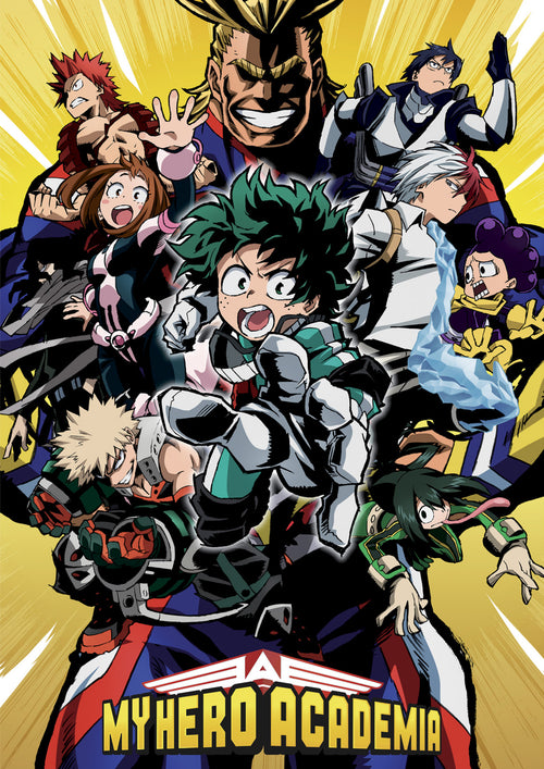 My Hero Academia Groupe Poster 61X91 5cm | Yourdecoration.it