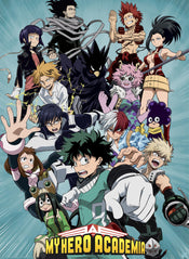 My Hero Academia Heroes Poster 38X52cm | Yourdecoration.it