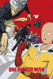 One Punch Man Season 2 Artwork Poster 61X91 5cm | Yourdecoration.it